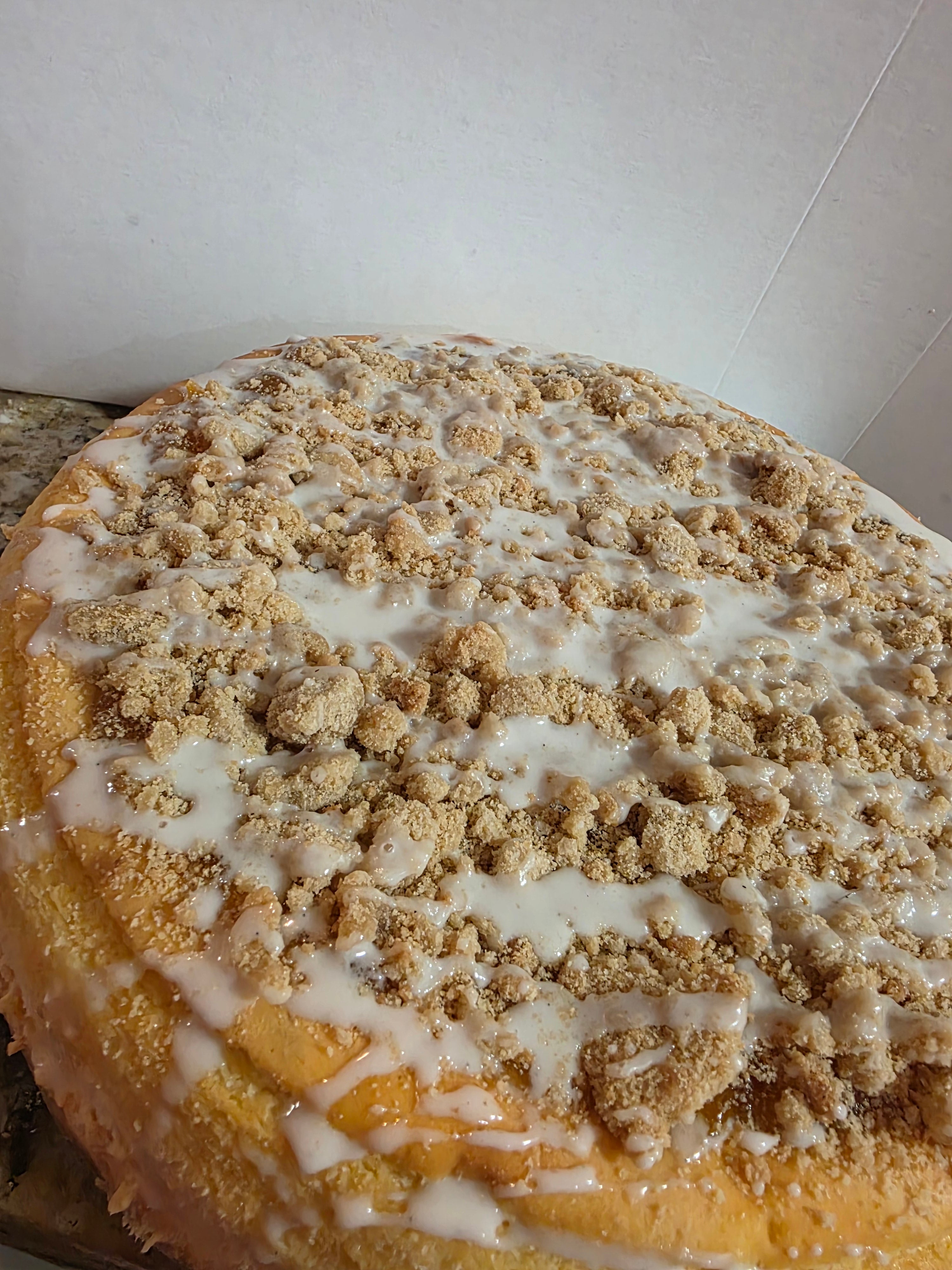 Peach Cobbler Cheesecake