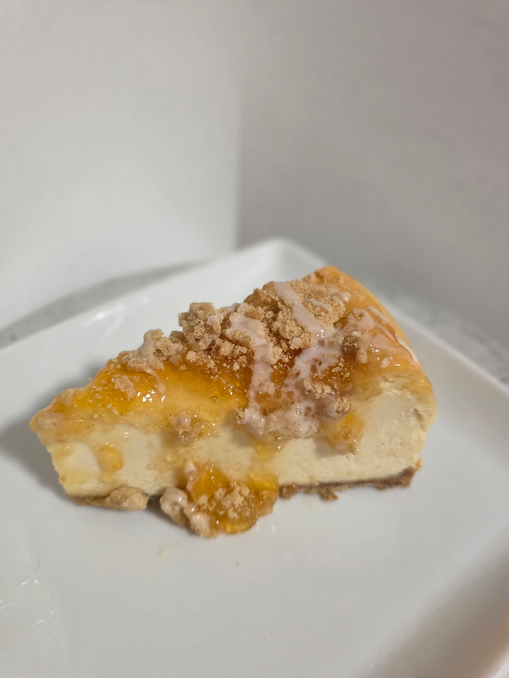 Peach Cobbler Cheesecake