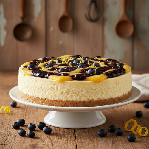 Blueberry Lemon Cheesecake
