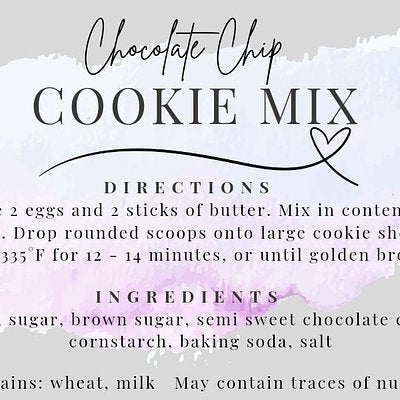 Chocolate Chip Cookie Mix