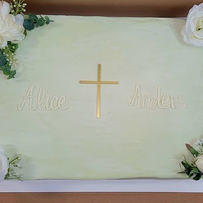 Custom Sheet Cake