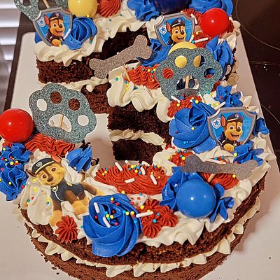 Number or Letter Cake