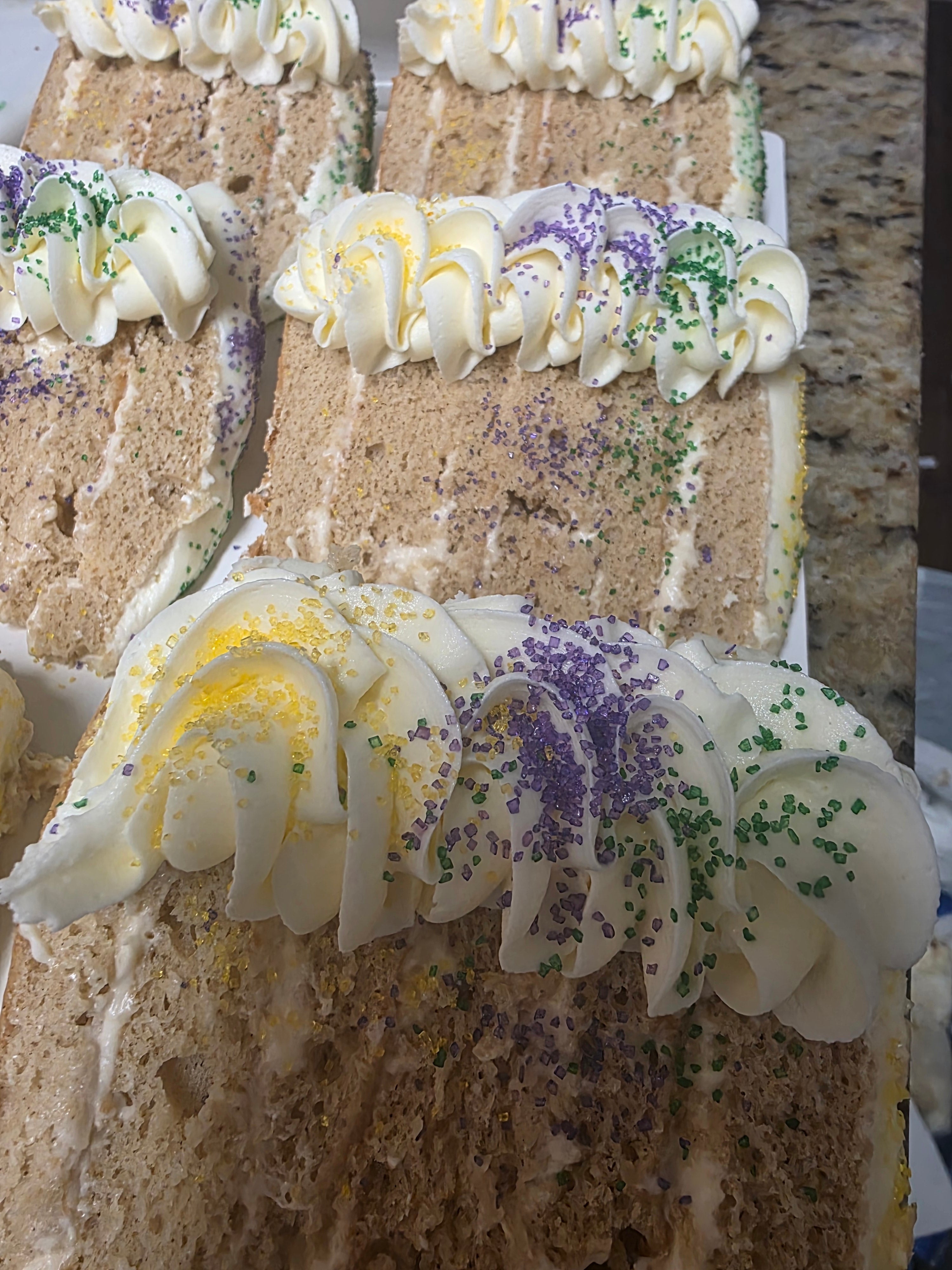 Pecan Praline King Cake Doberge Cake